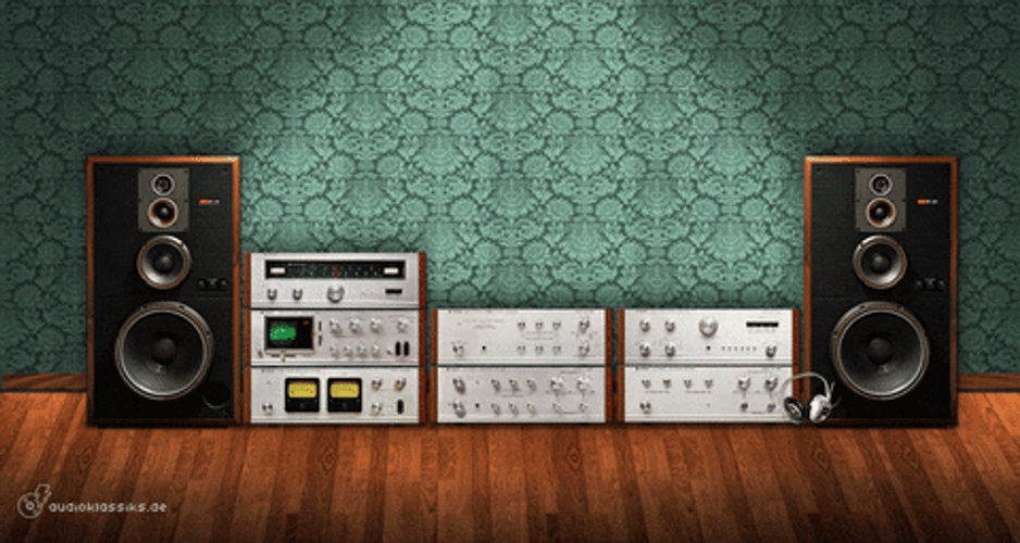 Audio Stereo Home Set Up GIF