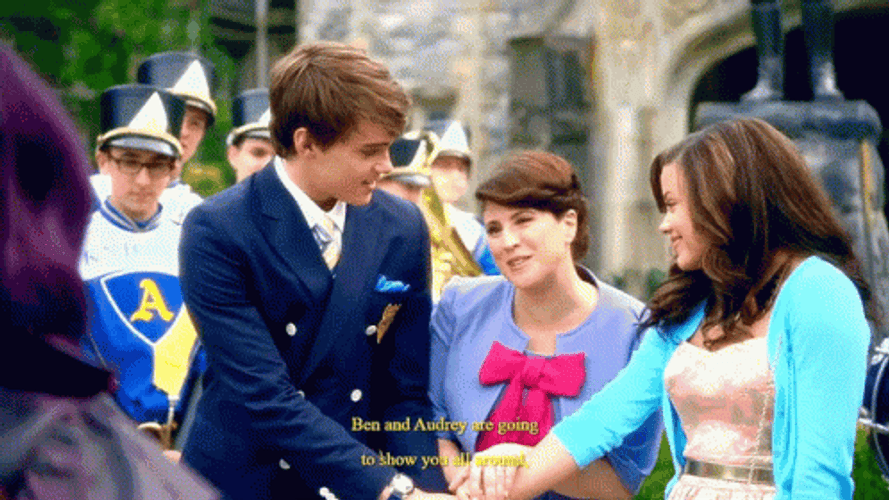 Audrey Descendants And Ben GIF