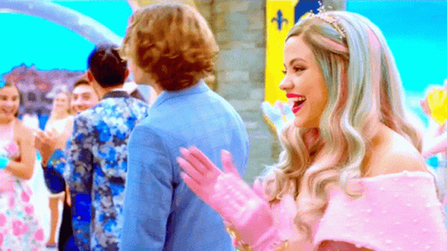 Audrey Descendants Clapping GIF