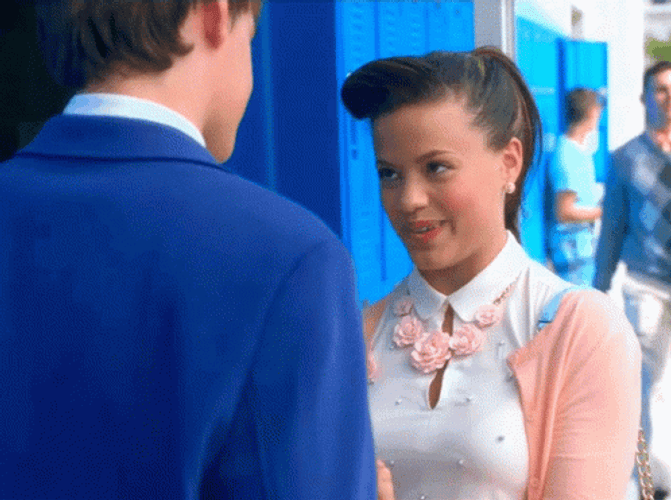 Audrey Descendants Light Kiss GIF