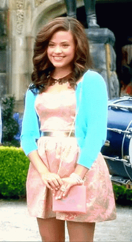Audrey Descendants Pleasantly Smiling GIF