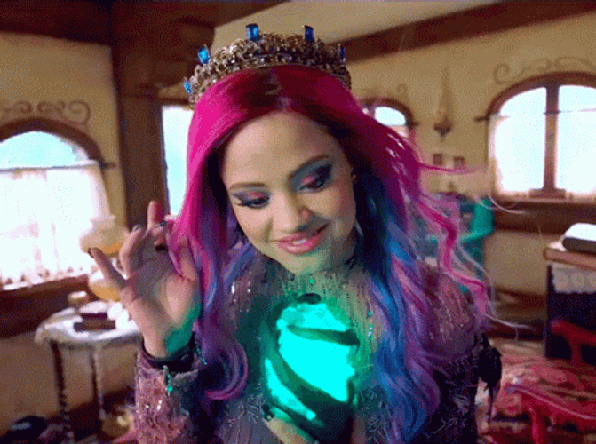 Audrey Descendants Smiling GIF
