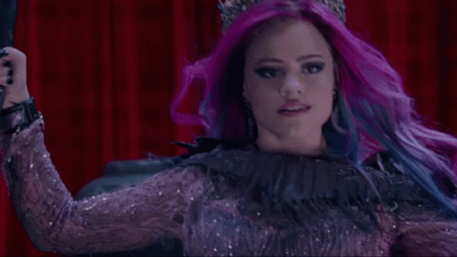 Audrey Descendants Turning Around GIF
