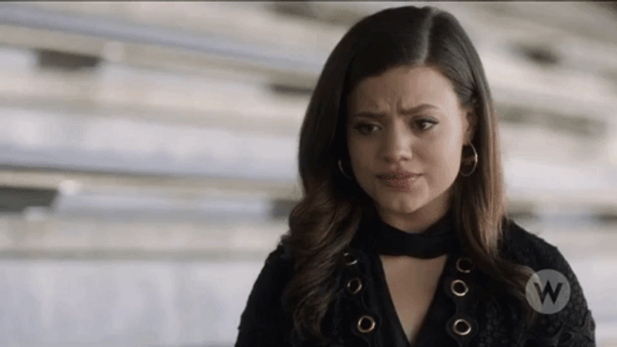 Audrey Descendants Wiping Tears GIF