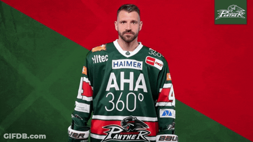 Augsburger Panther Ice Hockey Cuteness Aggression GIF