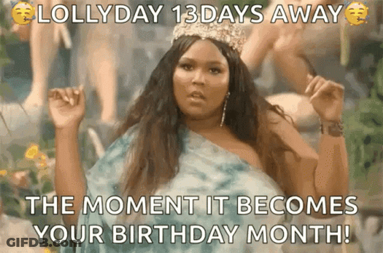 August Birthday Lizzo Dance GIF