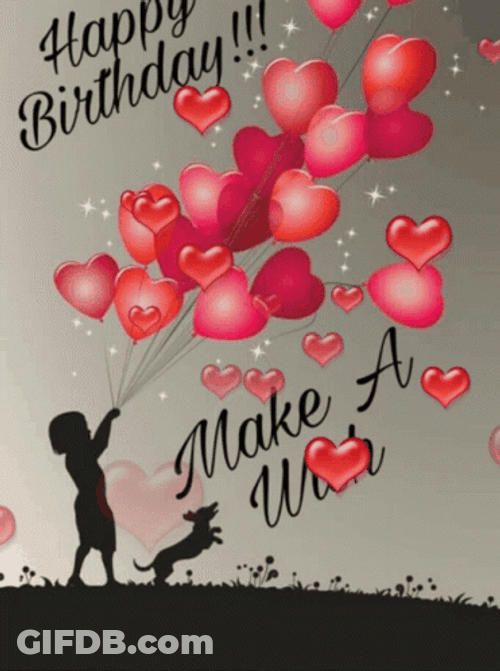 August Birthday Make Wish GIF