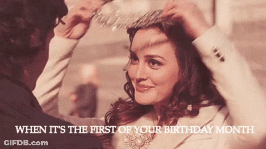 August Your Birthday Month GIF