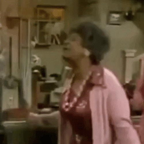 Aunt Esther Head Bang Sanford And Son GIF