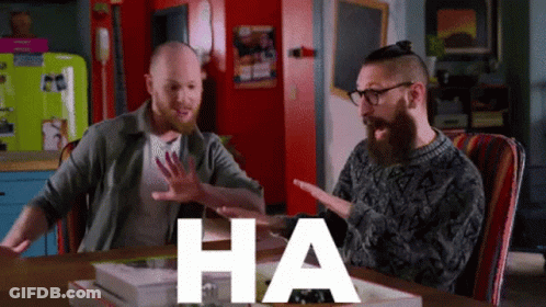 Aunty Donna Laugh GIF