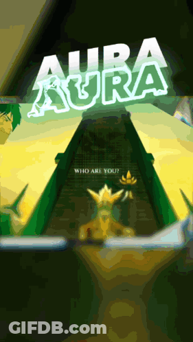 Aura Aura Poster With Pyramid GIF