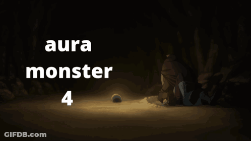 Aura Monster 4 Crawling In Dark GIF
