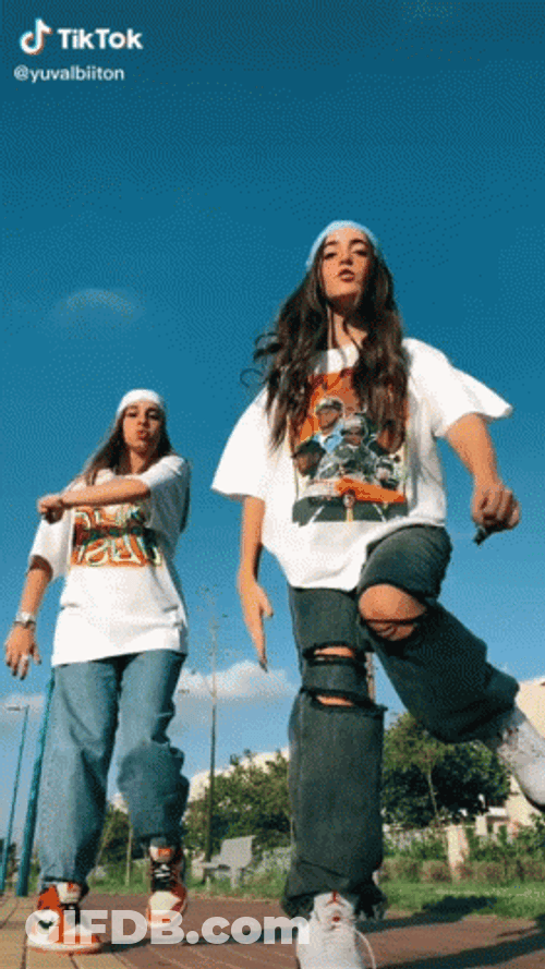 Aury Loves And Partner Tiktok Dance GIF