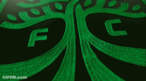Aus Written In White Chalk On Green Background GIF