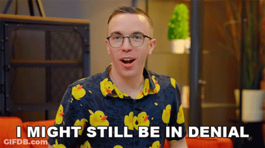Austin Evans Still In Denial GIF