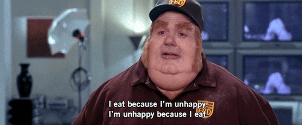 Austin Hays Unhappy Because I Ate GIF
