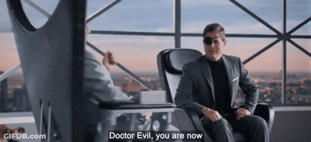 Austin Powers Dr Evil Talking To Number 2 GIF