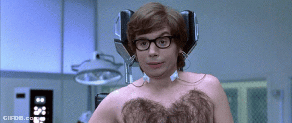 Austin Powers Giving Salute GIF