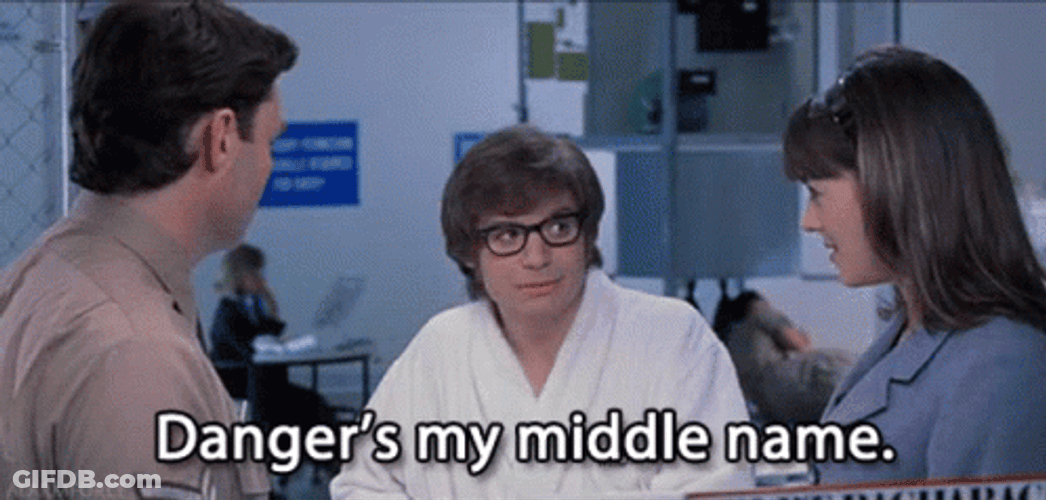 Austin Powers Im In Danger GIF