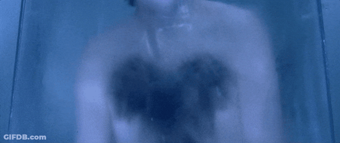 Austin Powers Mole Being Frozen Alive GIF