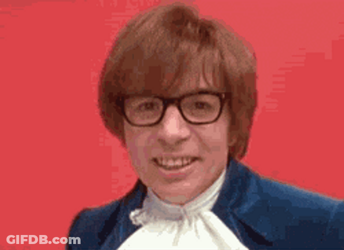 Austin Powers Mole Big Smile GIF