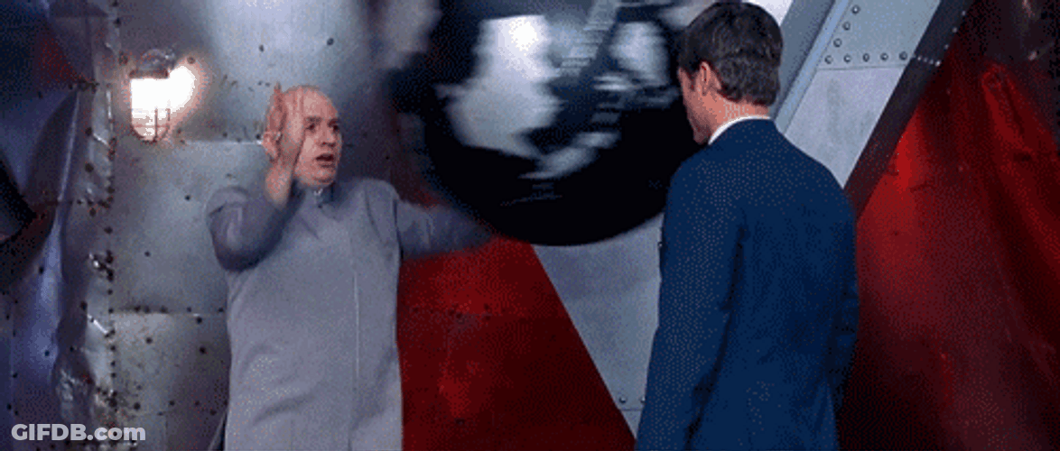 Austin Powers Mole Dr. Evil GIF