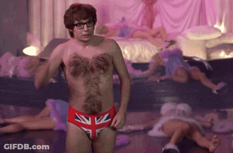 Austin Powers Mole Feels Ashamed GIF