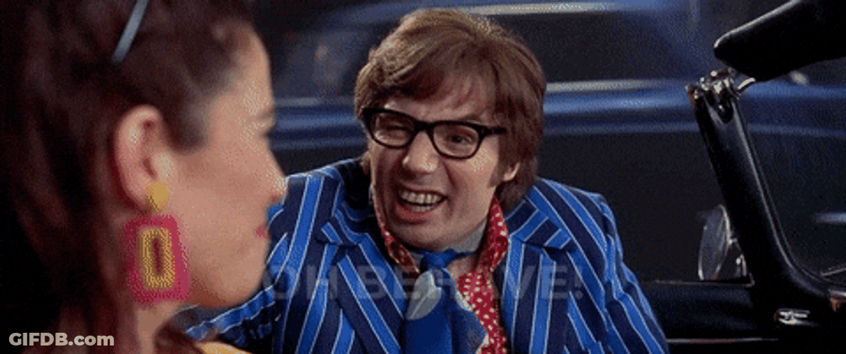 Austin Powers Mole In A Crazy Ride GIF