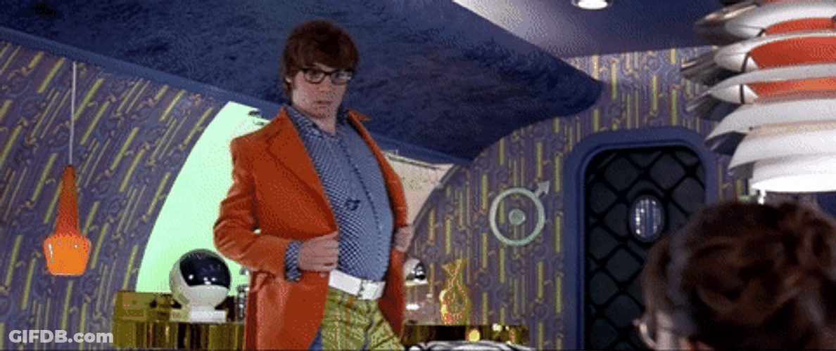 Austin Powers Mole Trying To Impress GIF