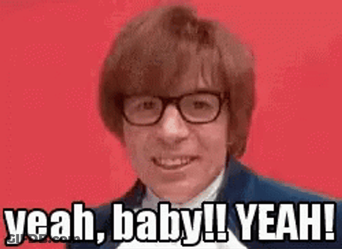 Austin Powers Mole Yeah Baby GIF