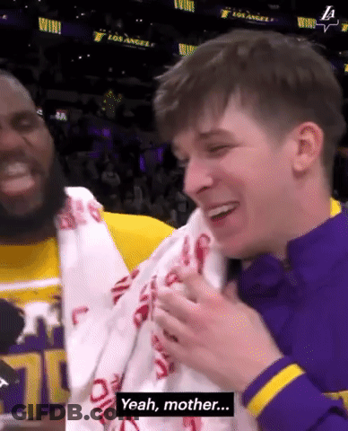 Austin Reaves Lakers GIF