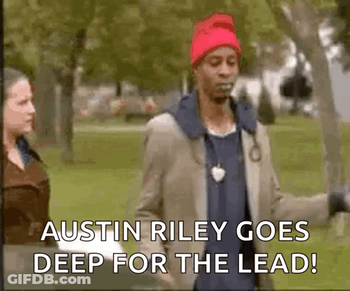Austin Riley Goes Deep For The Lead ! GIF