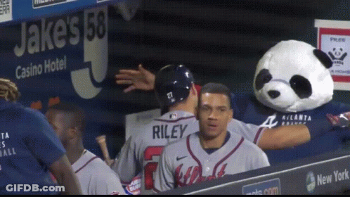 Austin Riley Pablo Sandoval GIF