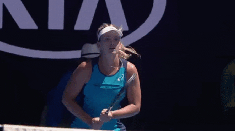 Australian Open CoCo Vandeweghe Fist Pump GIF