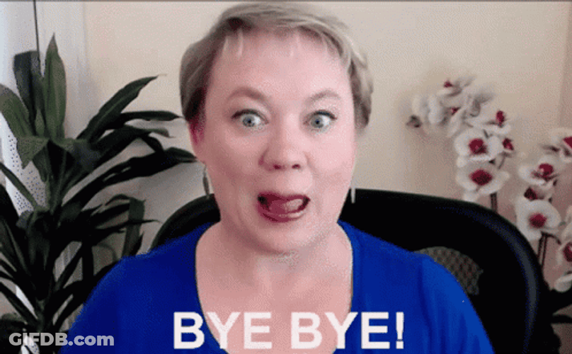 Author Alina Vincent Bye Bye Bye GIF