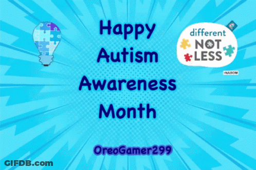 Autism Awareness Month Light Bulb Puzzle GIF