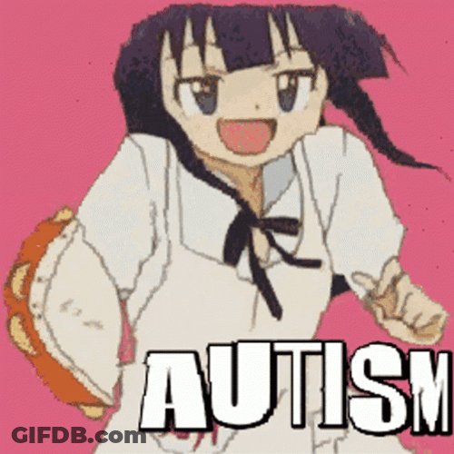 Autism Dancing Anime Tambourine GIF