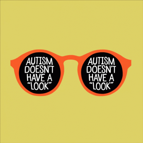 Autism Doesn't Have Look Sunglasses Graphics Art GIF