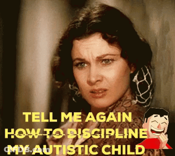 Autism How To Discipline Vintage Clip GIF