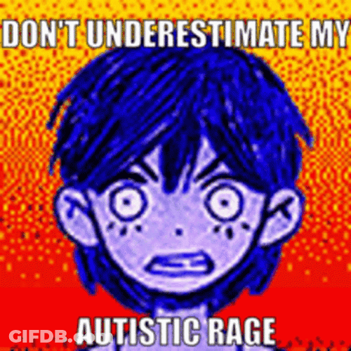 Autism Omori  Anime Autistic Rage GIF