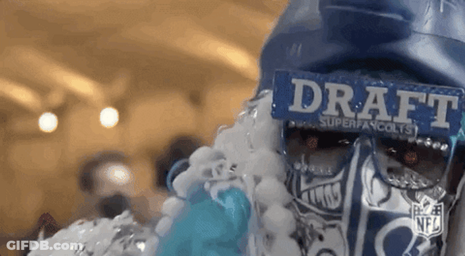 Auto Nfl Draft Mask Dancing GIF