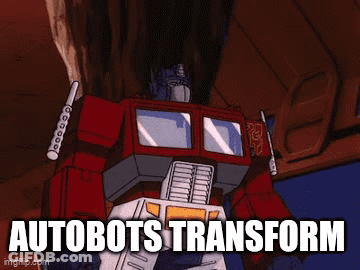 Autobots Transform Robot Cartoon GIF