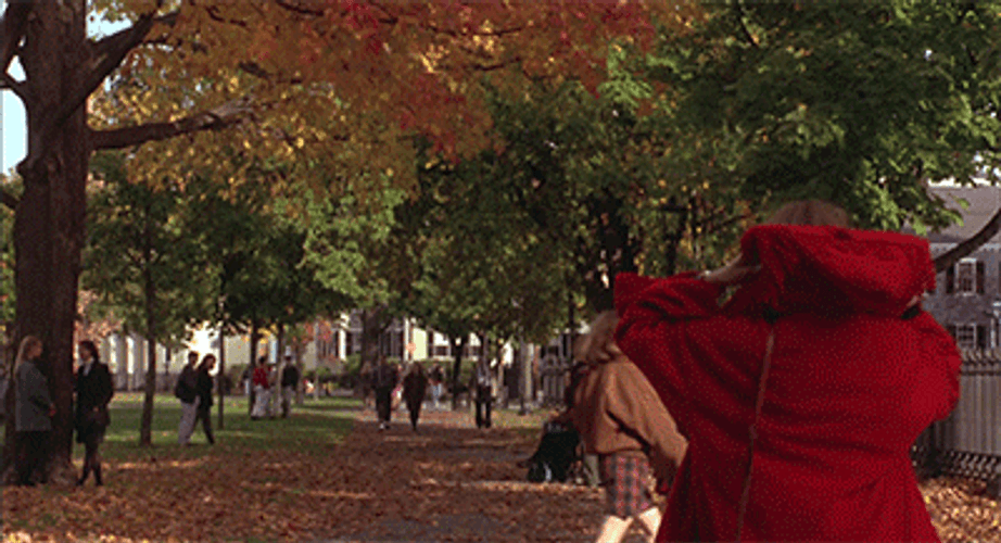Autumn In School GIF