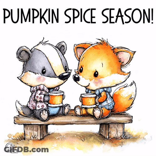 Autumn Leaves Falling Wanted To Tell You Both We Love Dearly GIF