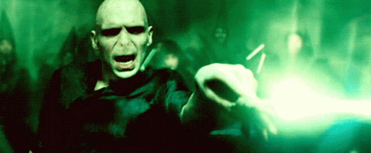 Avada Kedavra Potter Voldemort GIF