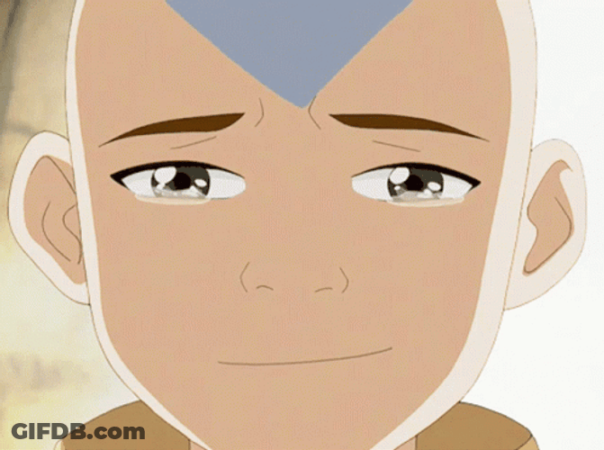 Avatar Aang Crying GIF
