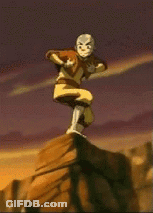 Avatar Aang Dancing GIF