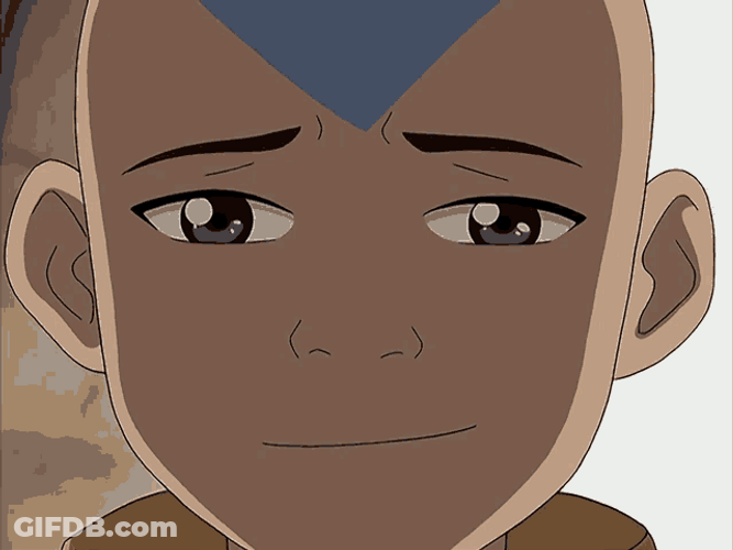 Avatar Aang Having Tears Of Joy GIF