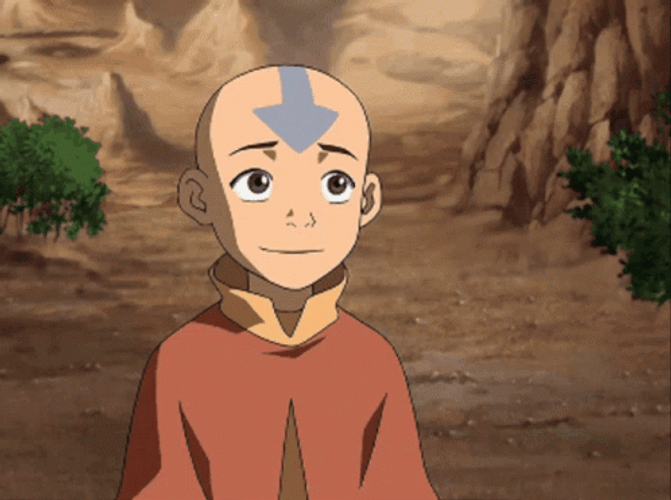 Avatar Aang Hugging Katara GIF
