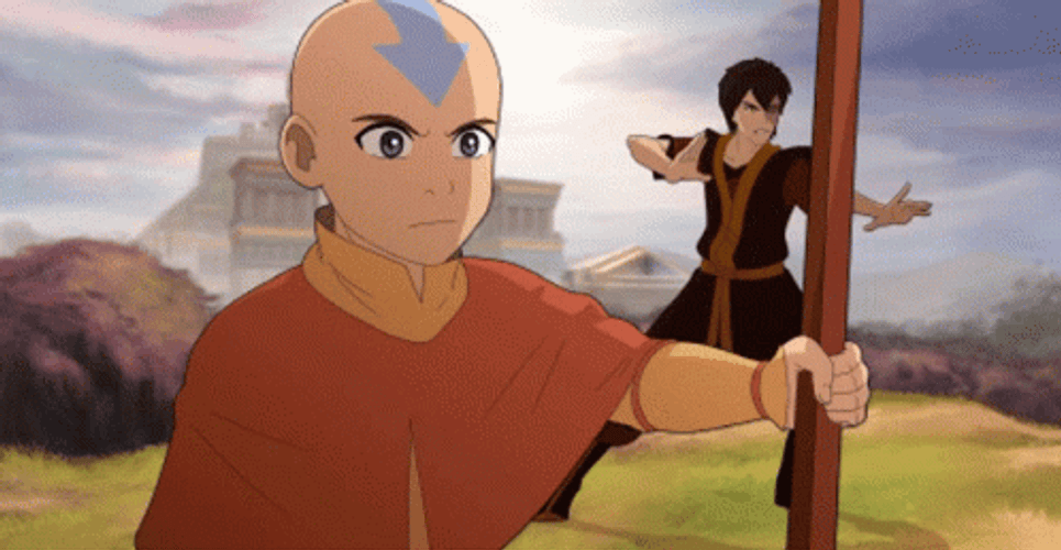 Avatar Aang With Zuko GIF
